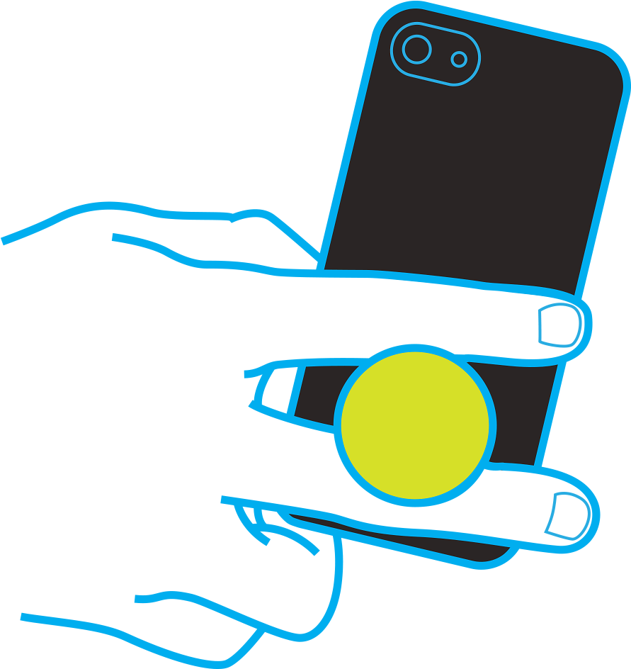 Popsocket Pop Grip Stand Wrap Universeel Popsockets (910x960)