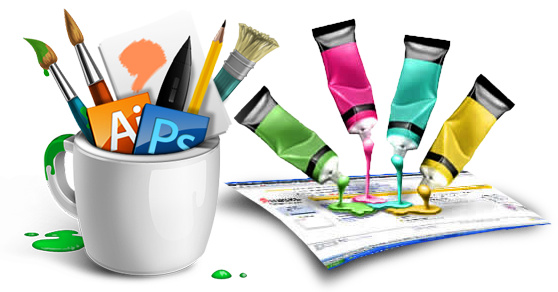 Logo Designing - Vector Graphics Design Png (558x292)