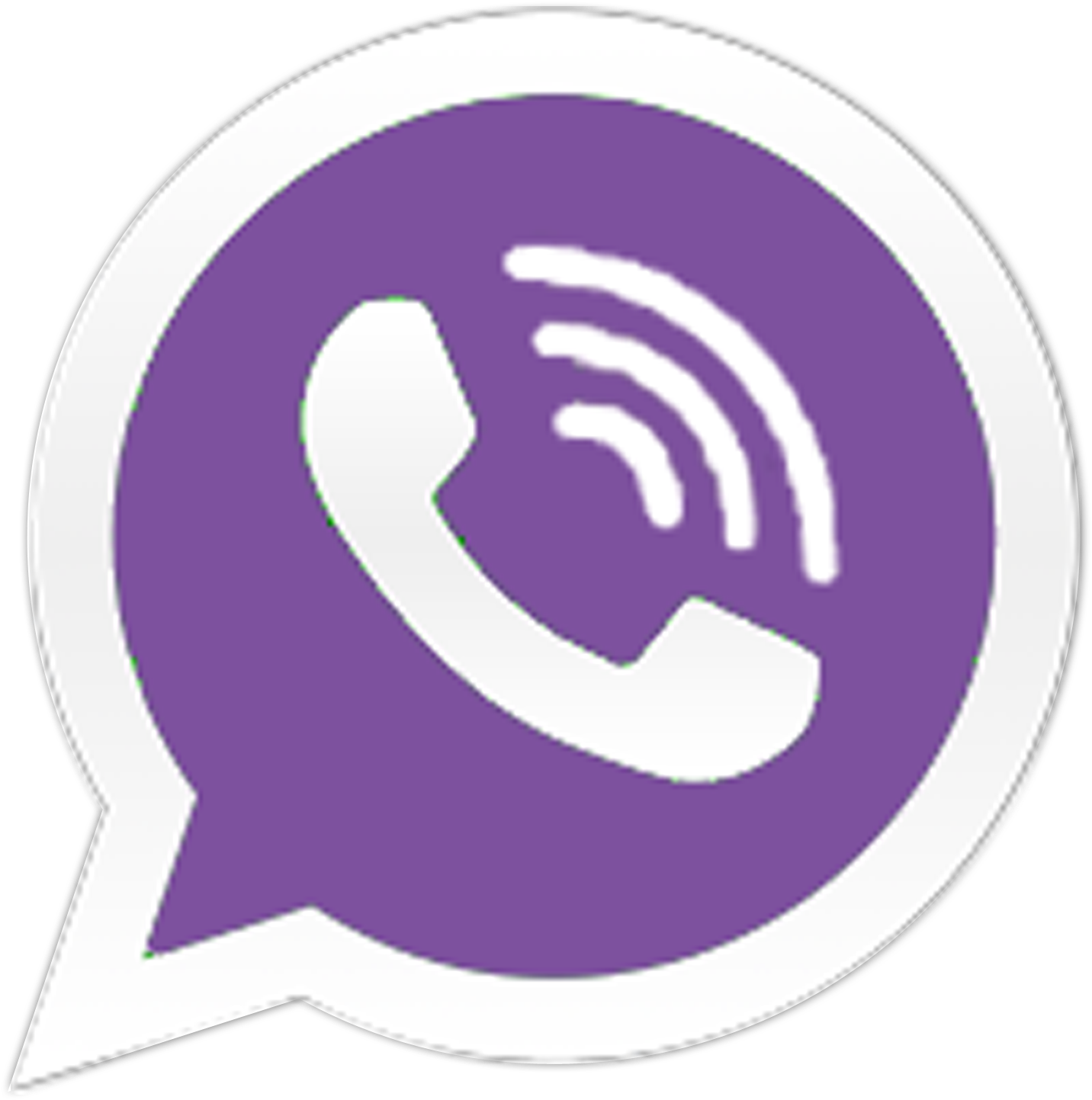 Afakalkhalij - Viber Logo Free Vector (2050x2050)