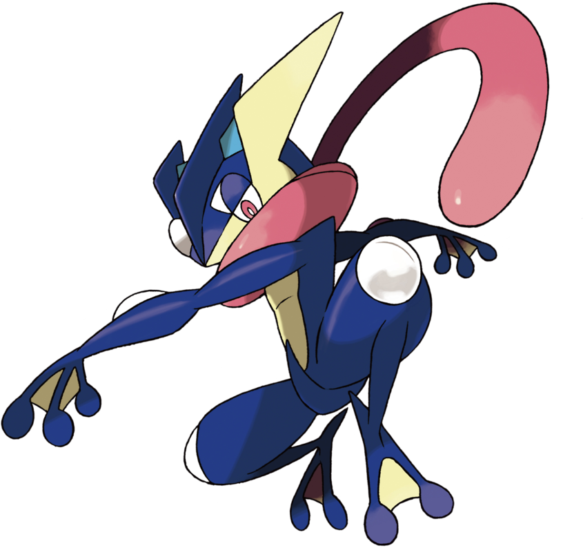 Super Smash Bros Greninja Poster (900x859)