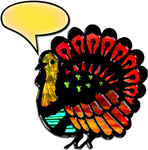 Turkey Say What - Stencil (512x512)