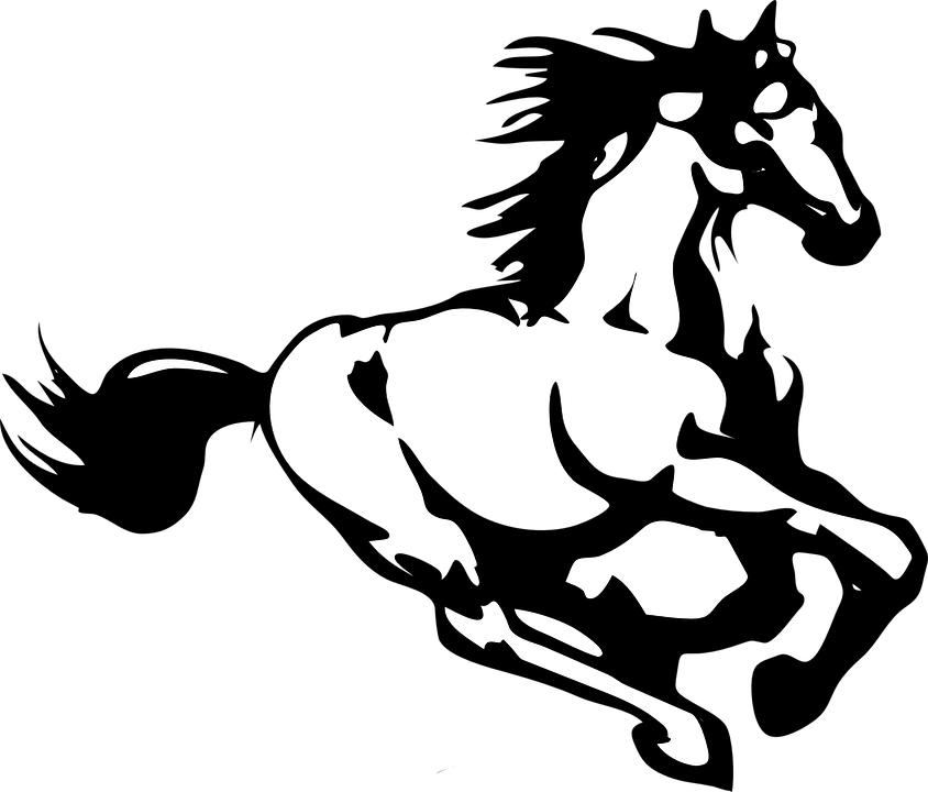 Save - Horse Clip Art (844x720)