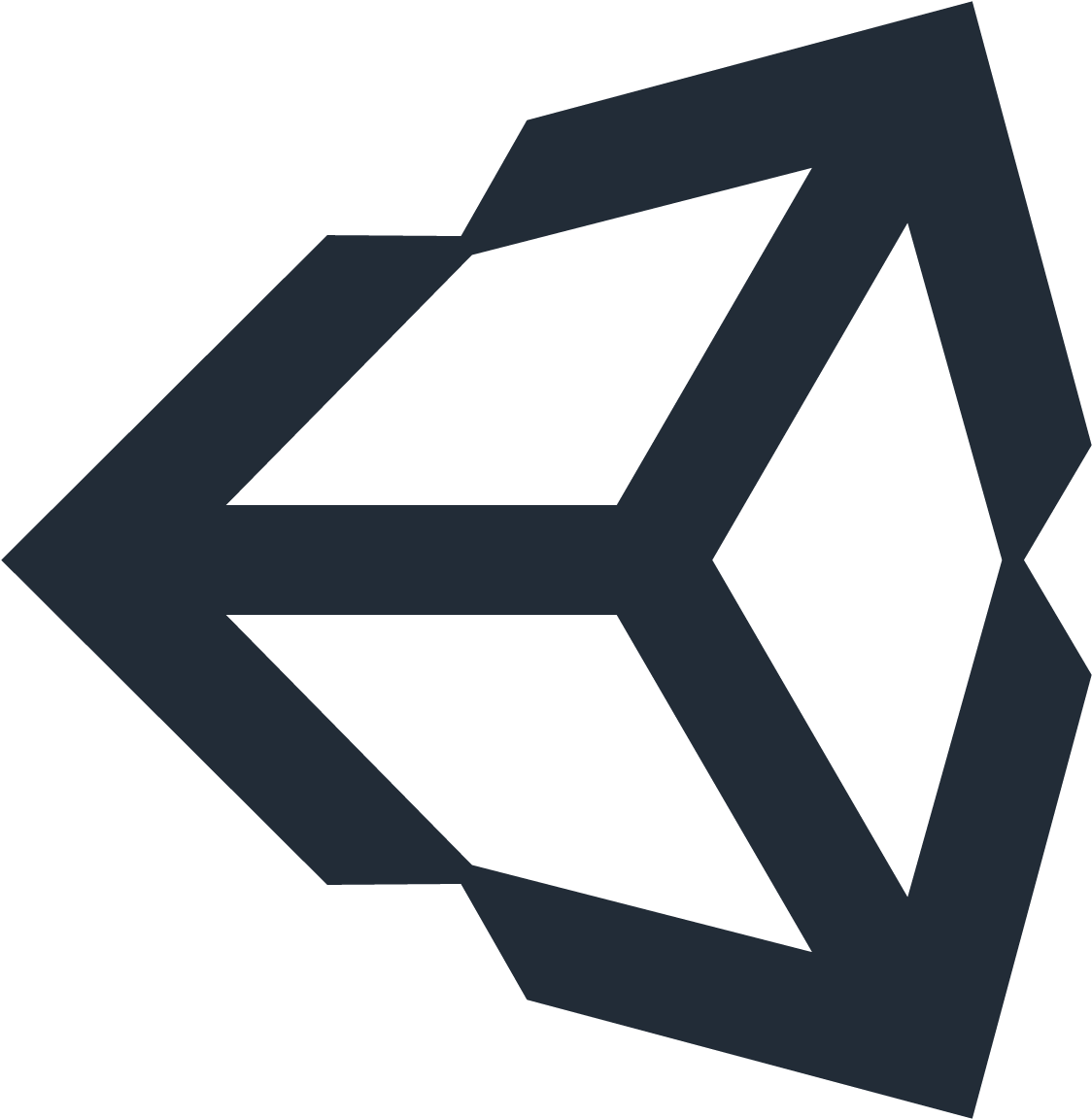 Unity 3d Vector Icon Logo Free Vector Silhouette Graphics - Unity 3d Vector Icon Logo Free Vector Silhouette Graphics (1200x1200)