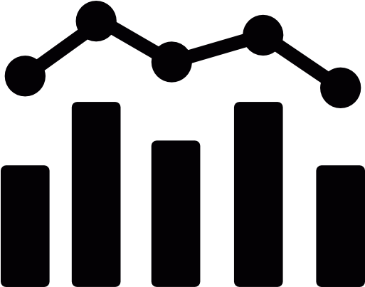 Bar Chart And Polyline - Bar Chart And Polyline (512x512)