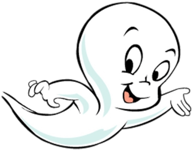 Casper The Friendly Ghost Flying - Casper The Friendly Ghost Flying (400x329)