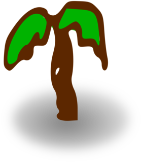 Tree Map Symbol Arecaceae - Tree Map Symbol Arecaceae (750x750)