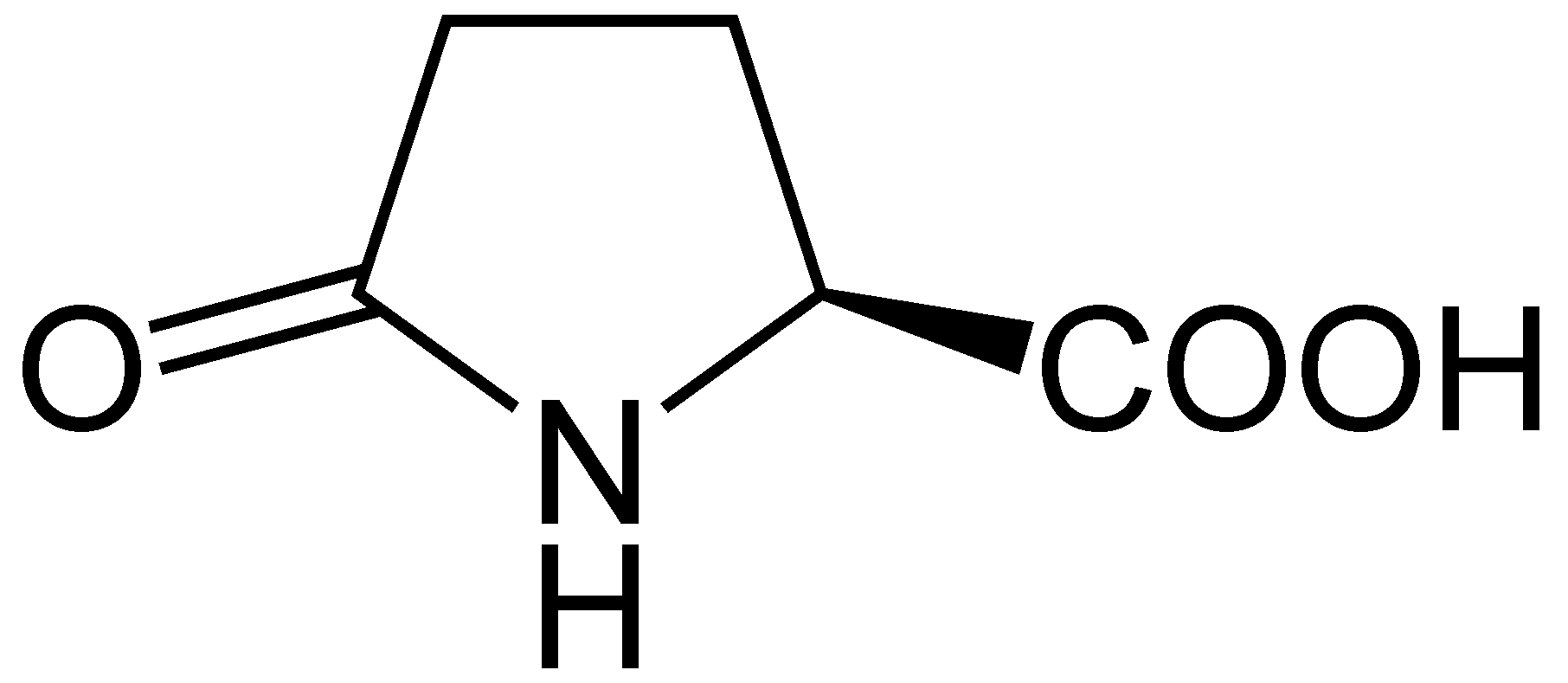 -pyroglutamic Acid Structural Formulae - -pyroglutamic Acid Structural Formulae (1812x789)