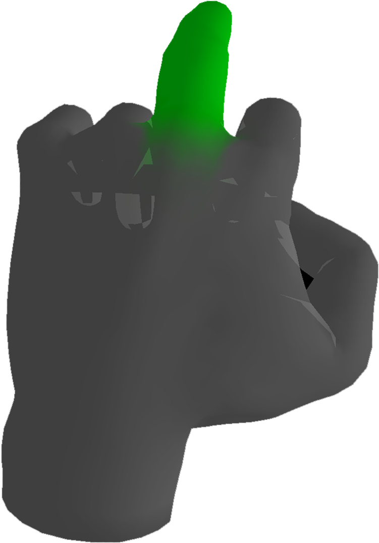 Left Middle, Hand Closed - Left Middle, Hand Closed (880x1088)