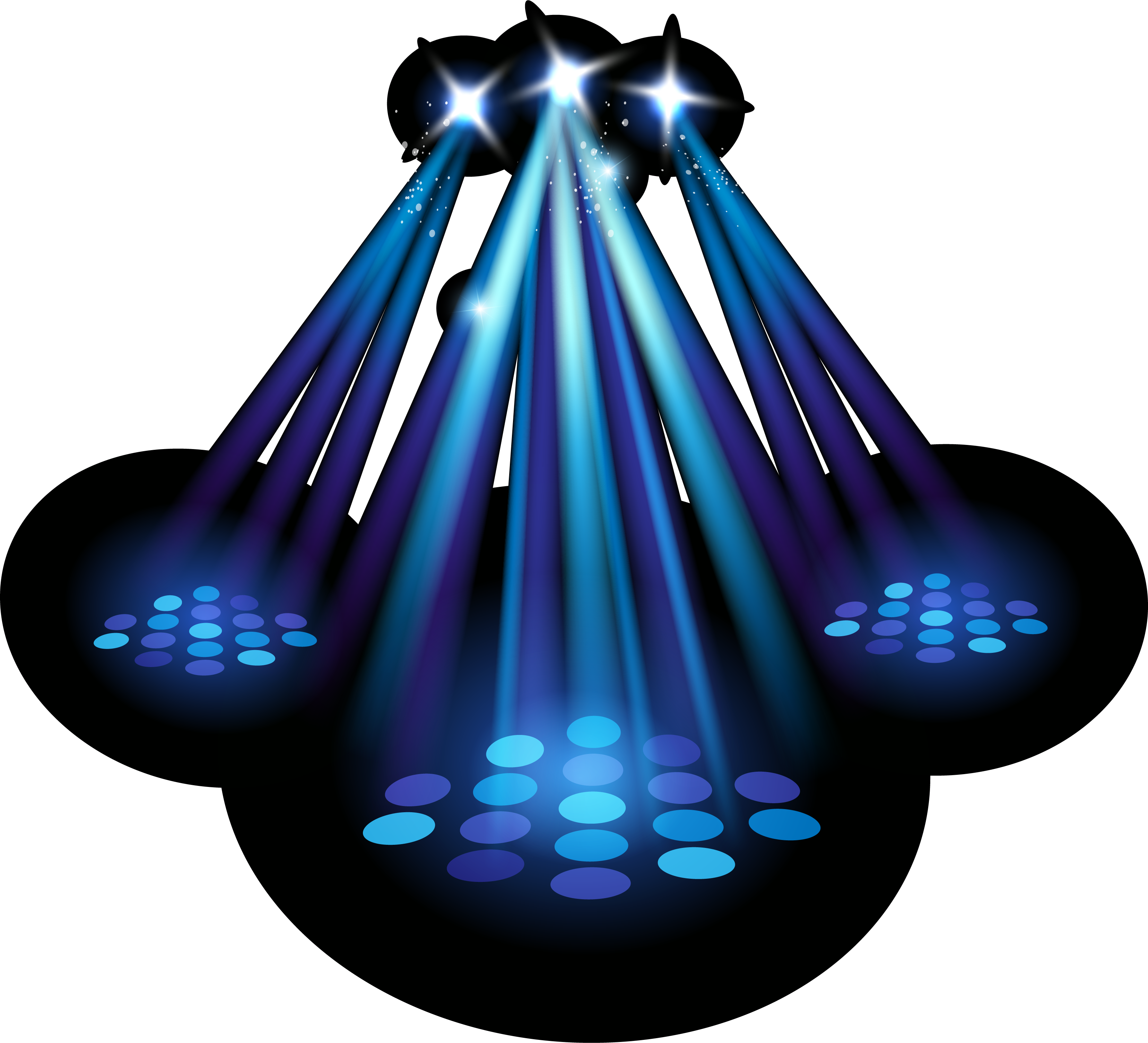 Lighting Blue Background Lights - Lighting Blue Background Lights (3312x3010)