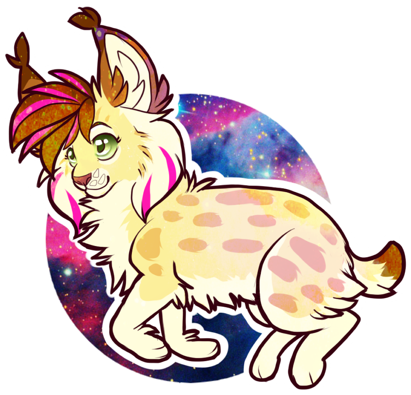 Floaty Space Lynx - Floaty Space Lynx (850x850)
