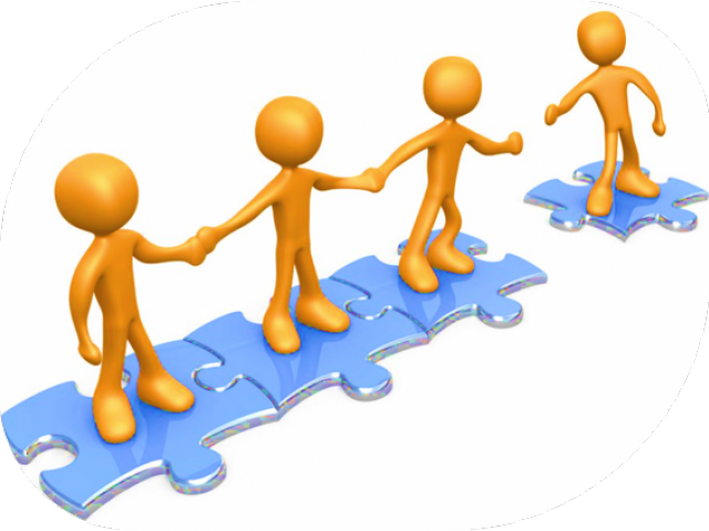 Teamwork Clipart Support System - Teamwork Clipart Support System (640x480)