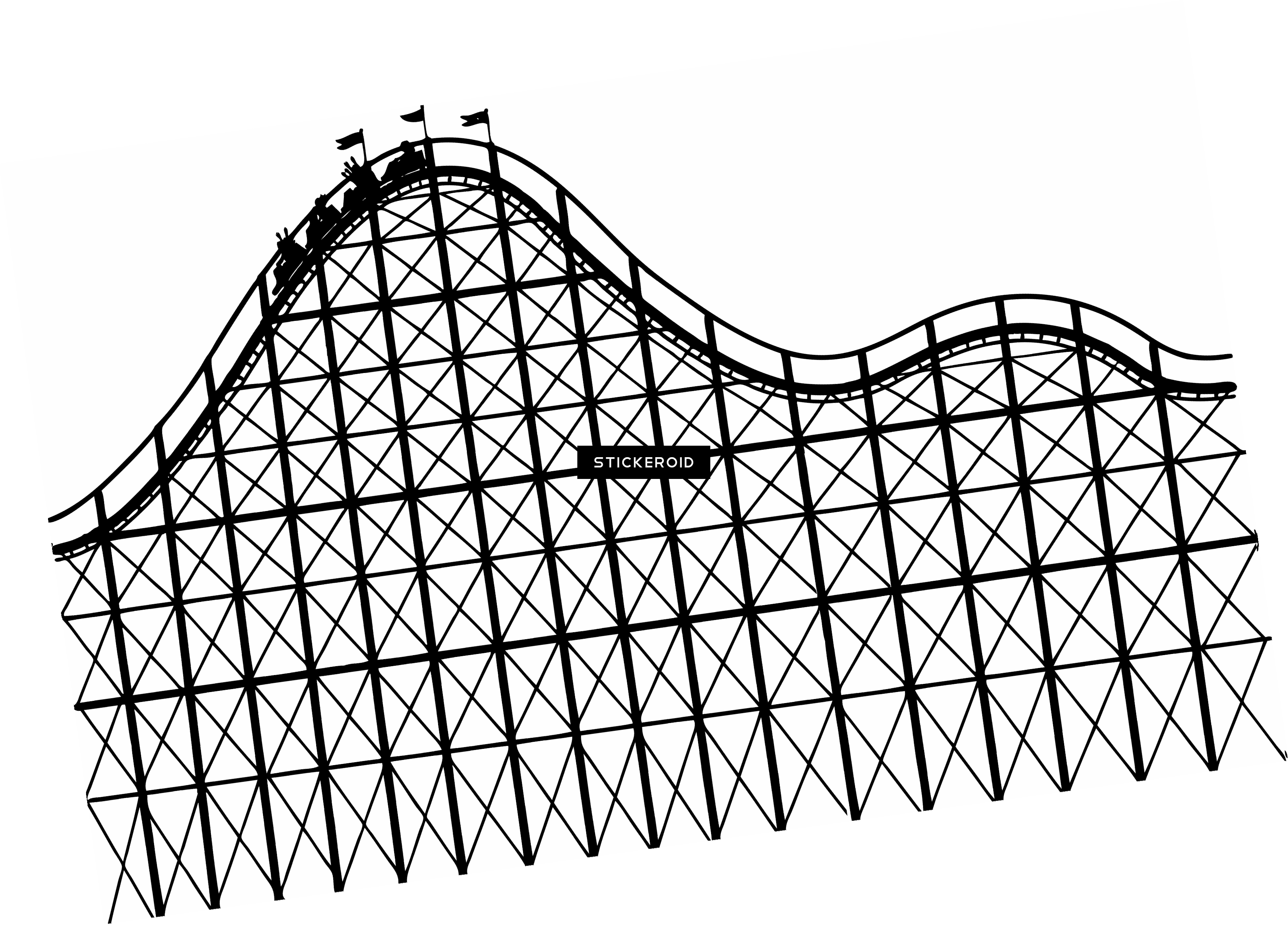Roller Coaster - Roller Coaster (3487x2505)