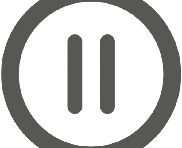 Pause Button Clipart Transparent - Pause Button Clipart Transparent (640x480)