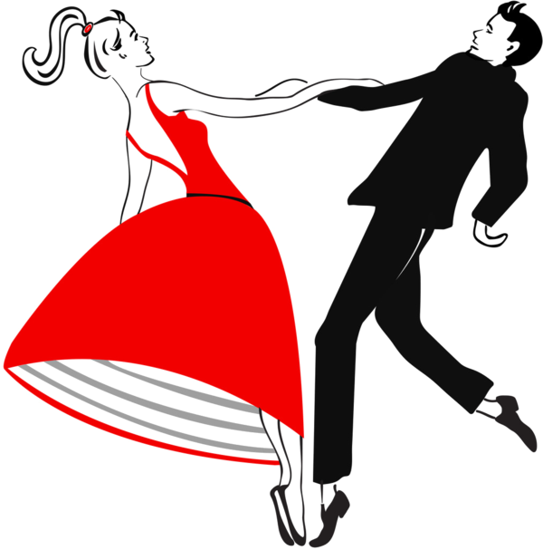 Dance Couples Silhouettes - Dance Couples Silhouettes (600x607)