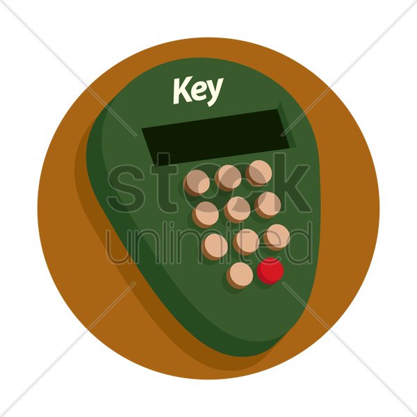 Vector Graphics Clipart Security Token - Vector Graphics Clipart Security Token (600x600)
