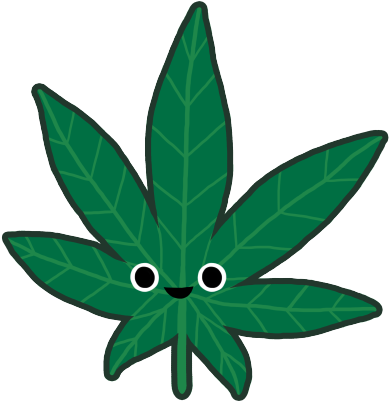 Pot Leaf Clip Art - Pot Leaf Clip Art (500x500)