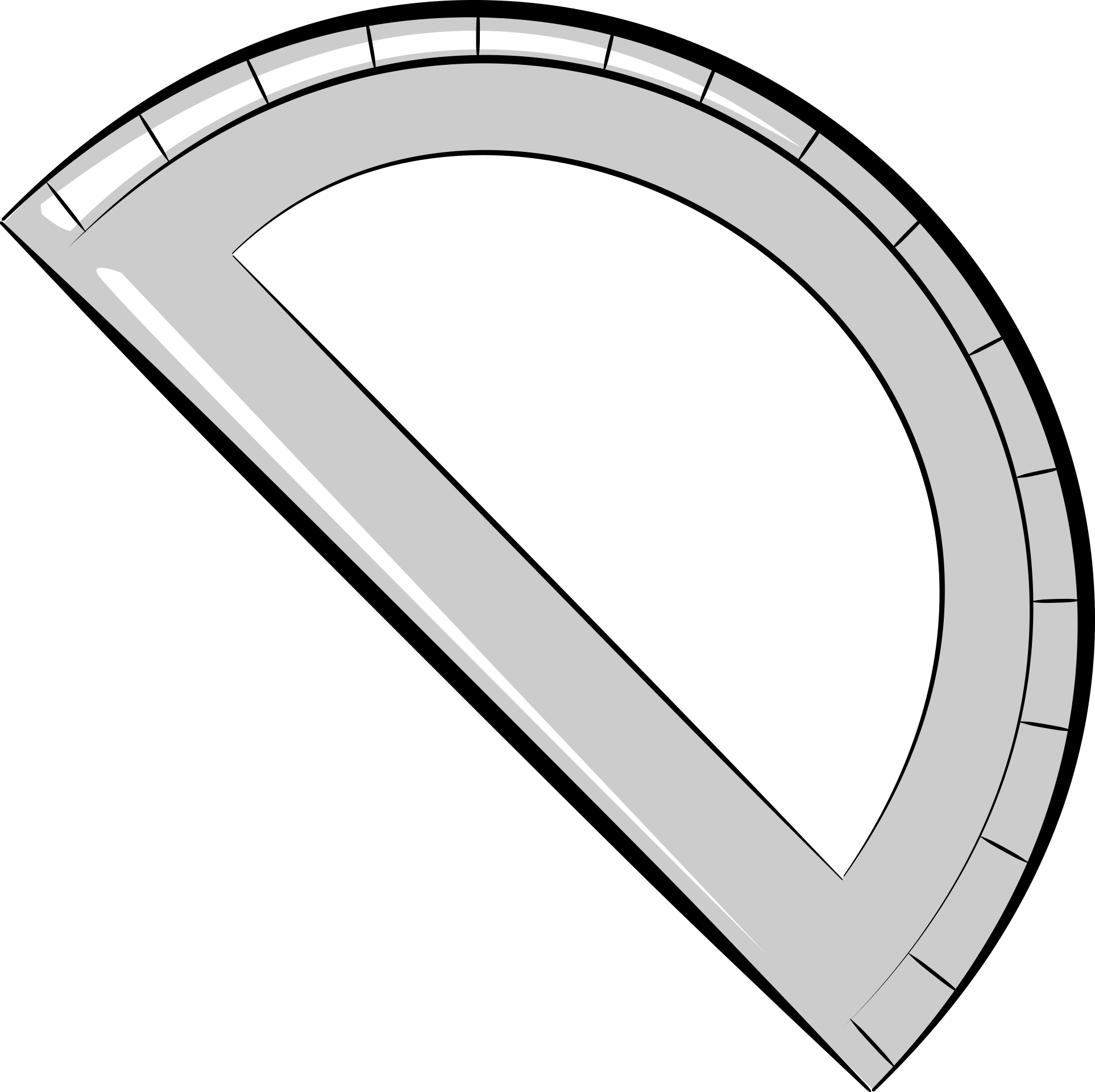 Classroom Protractor Clipart - Classroom Protractor Clipart (1926x1920)