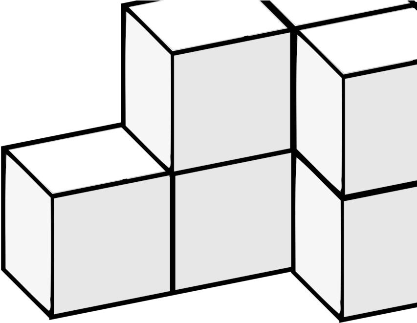 Cube Rectangle Square Line - Cube Rectangle Square Line (853x750)