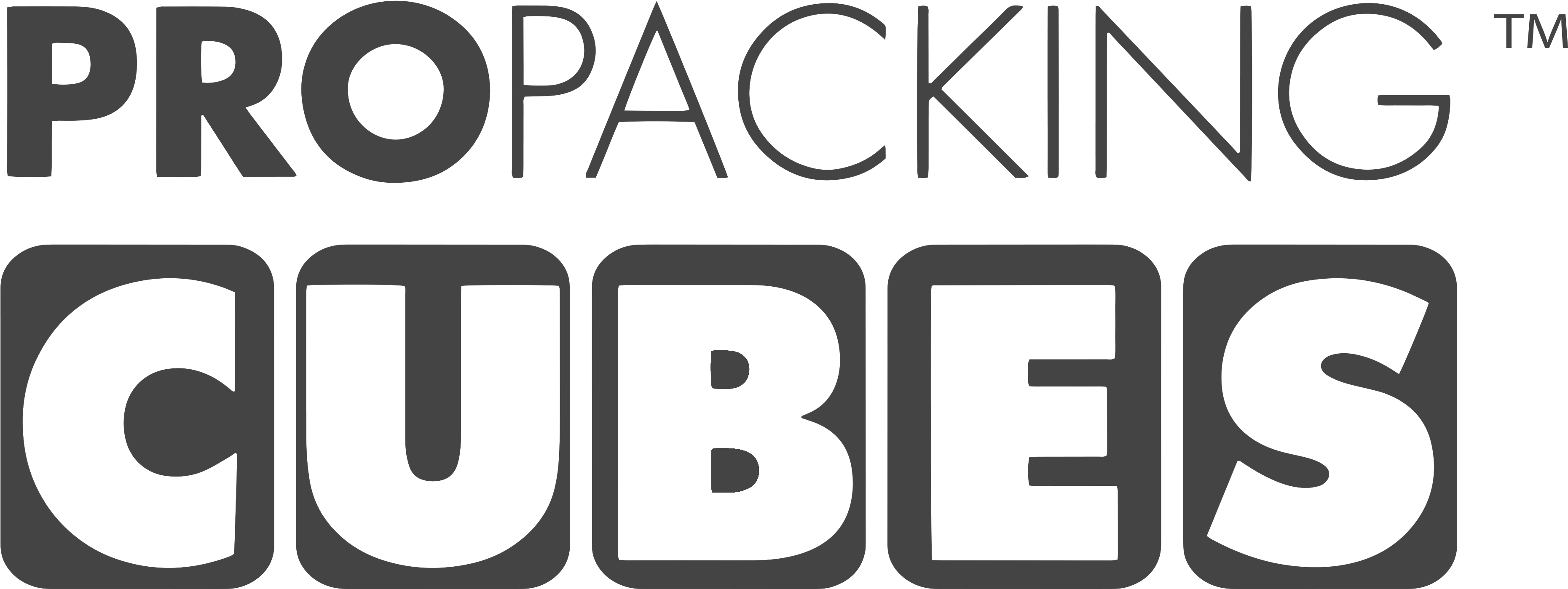 Pro Packing Cubes Logo - Pro Packing Cubes Logo (3800x1420)