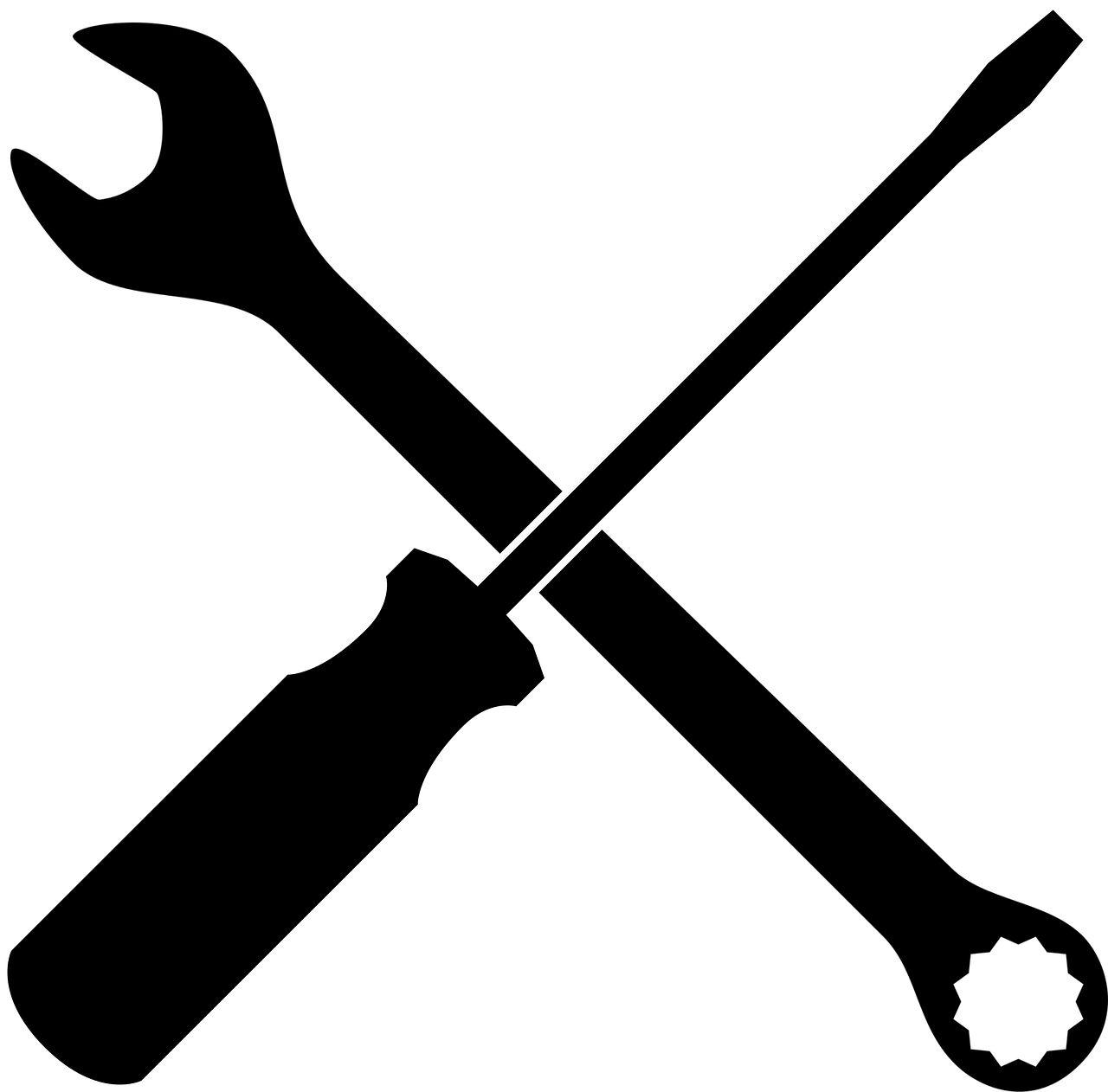 Tools Logo Screwdriver - Tools Logo Screwdriver (1280x1262)