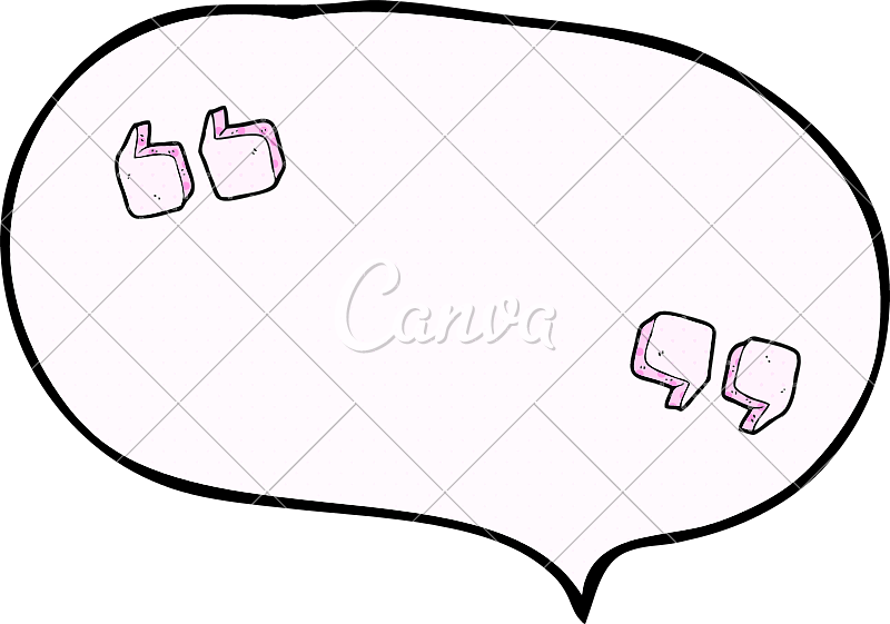 Comic Book Speech Bubble Cartoon Quotation Marks - Comic Book Speech Bubble Cartoon Quotation Marks (800x561)
