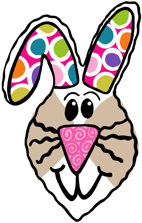 Easter Bunny Face - Easter Bunny Face (491x768)