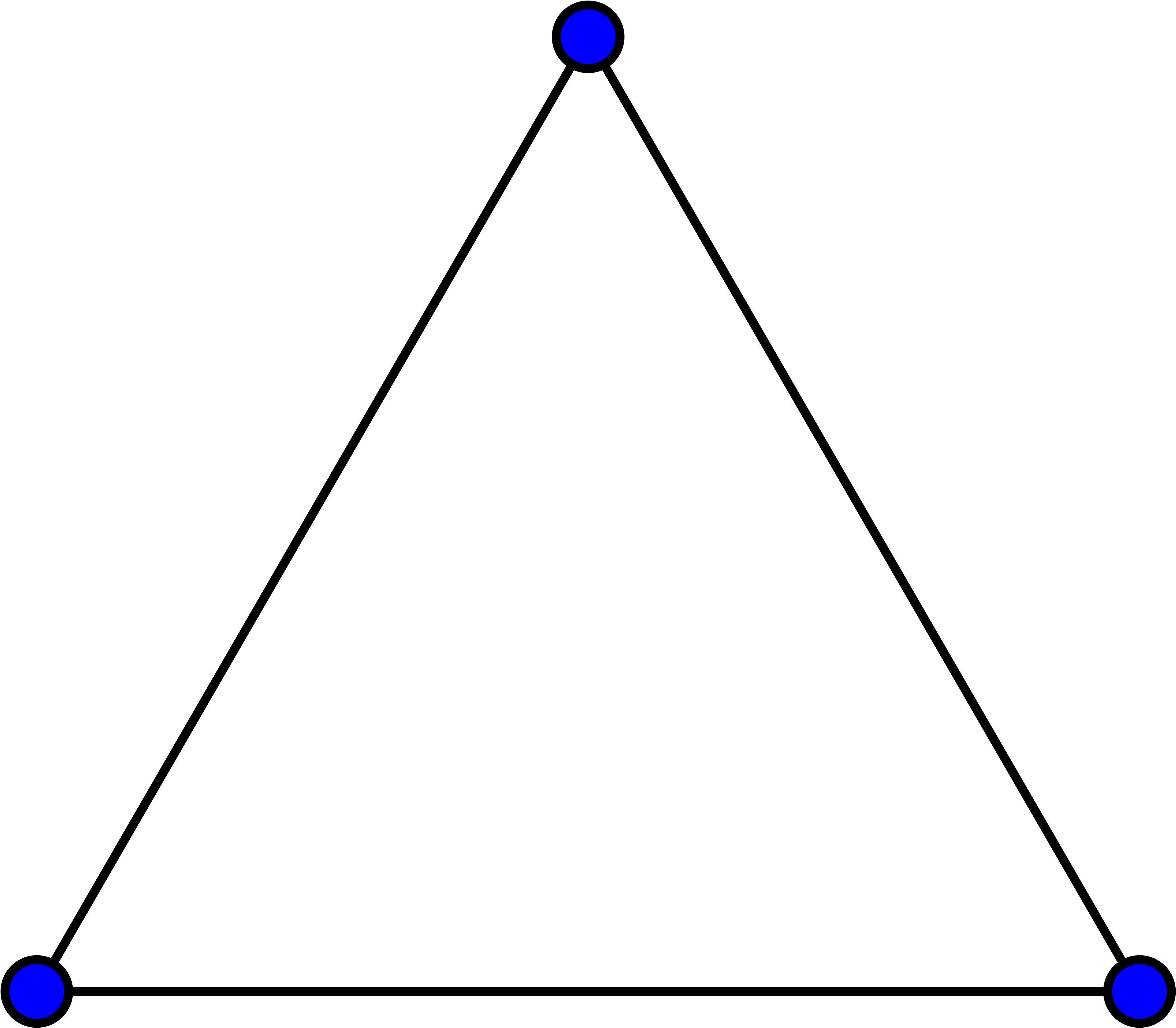 Complete Graph K3 - Complete Graph K3 (4096x4096)