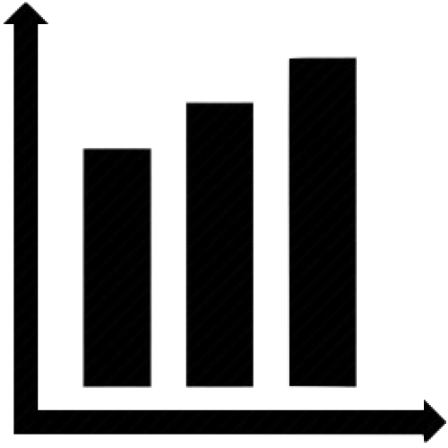 Bar Chart Statistics Computer Icons Clip Art Bar - Bar Chart Statistics Computer Icons Clip Art Bar (500x500)