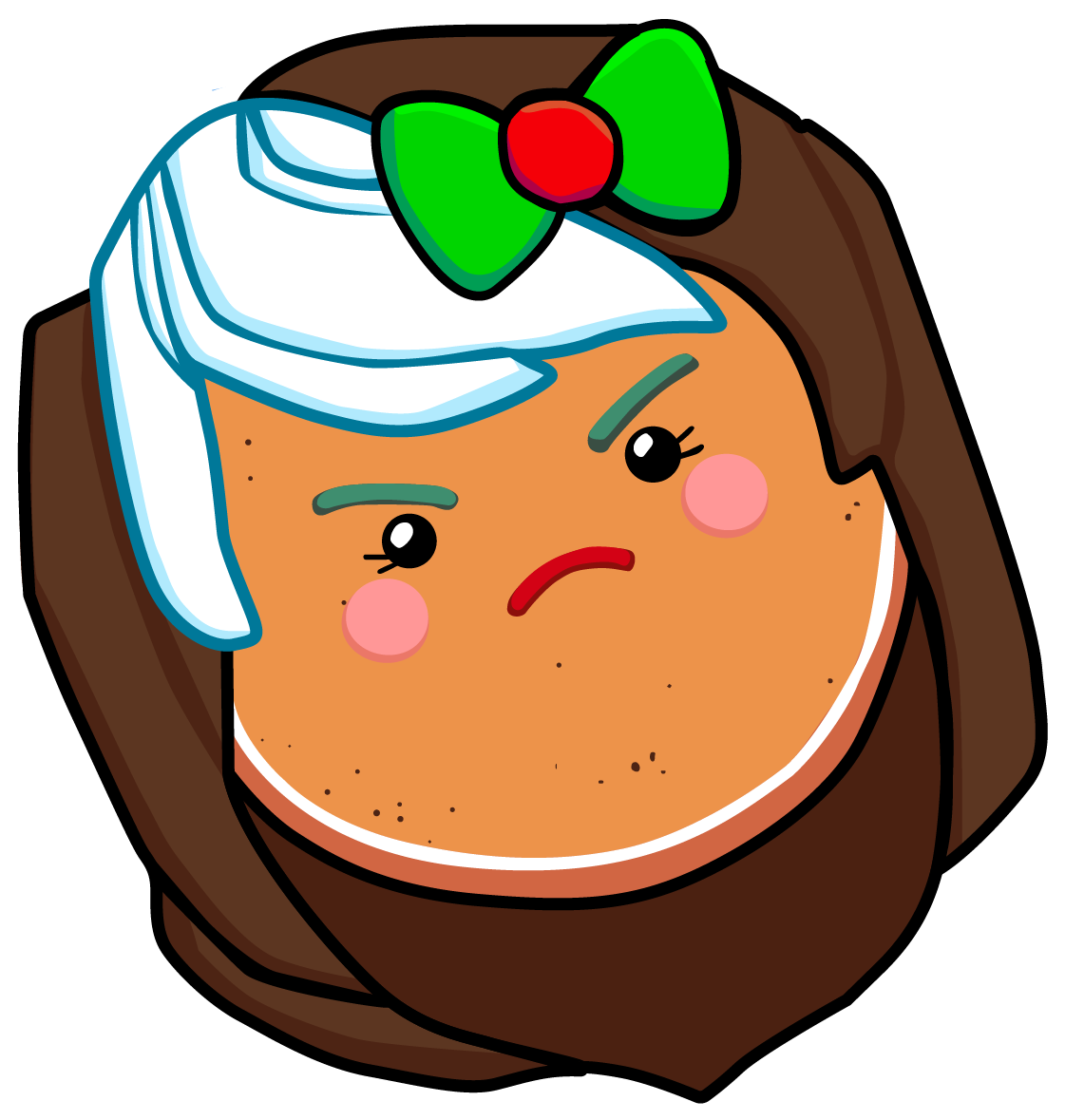 Sleigh Clipart Crashed - Sleigh Clipart Crashed (1200x1200)