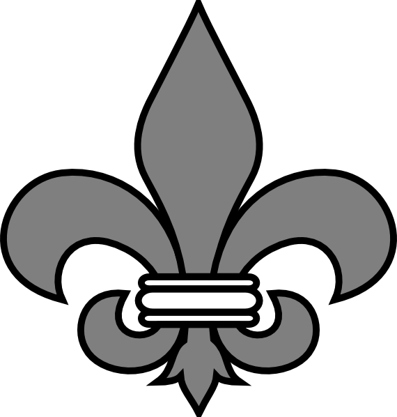 Download - Fleur De Lis Clipart (570x598)