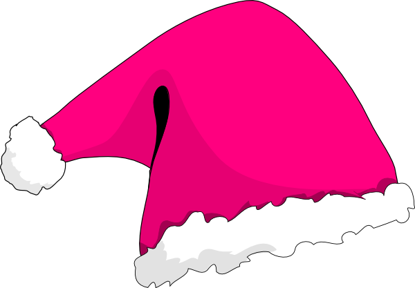 Santa Hat Clip Art (600x417)