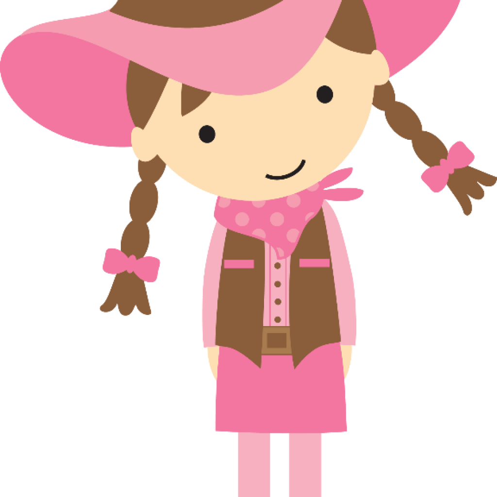 Cowgirl Clipart Cowboy E Cowgirl Minus Clip Art Country - Vaquerita Png (1024x1024)