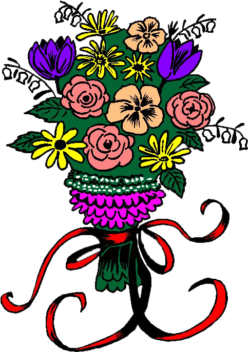 Wedding - Bouquet (493x697)