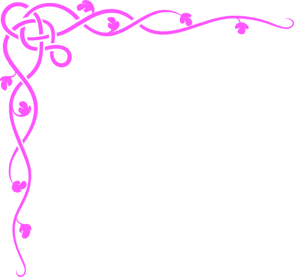 Simple Black And White Border Design (600x565)