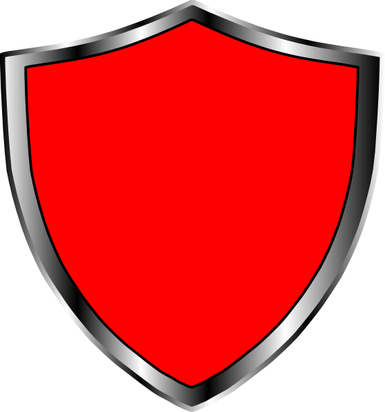 Black And Red Shield (558x597)
