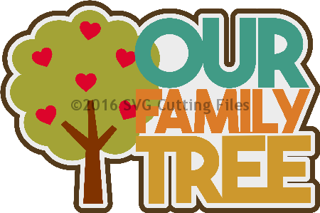 Illustration By Vector Tradition - Our Family Tree Clipart (450x299)