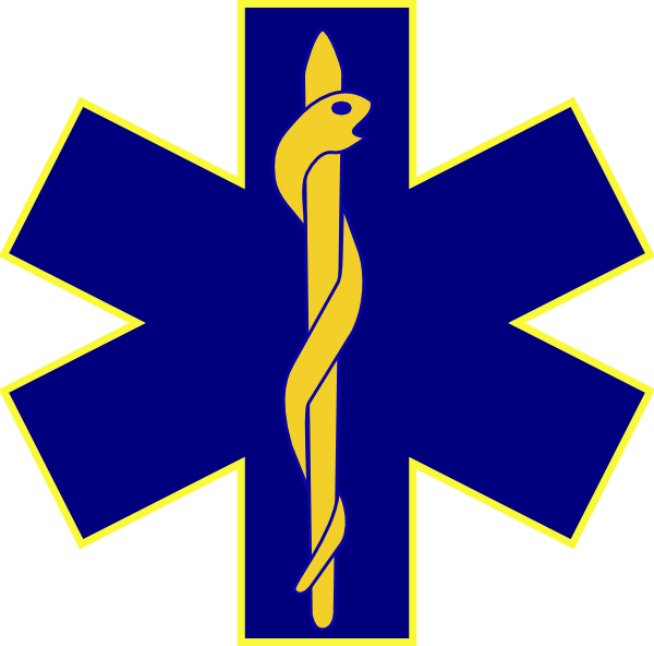 Simple Clip Art At Clker - Paramedic Logo Clipart (600x592)