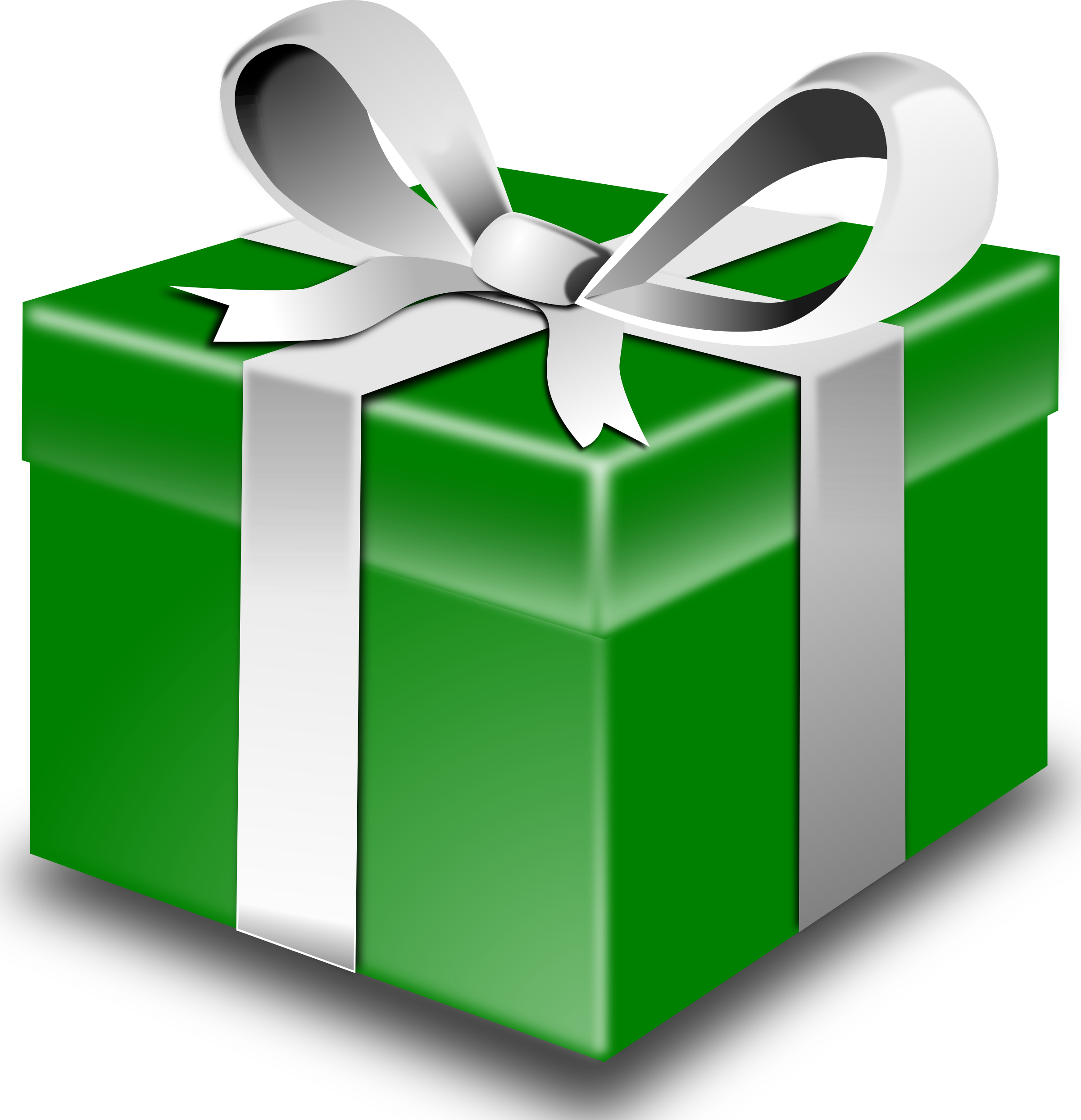 Medium Image - Gift Box Clip Art (2400x2486)