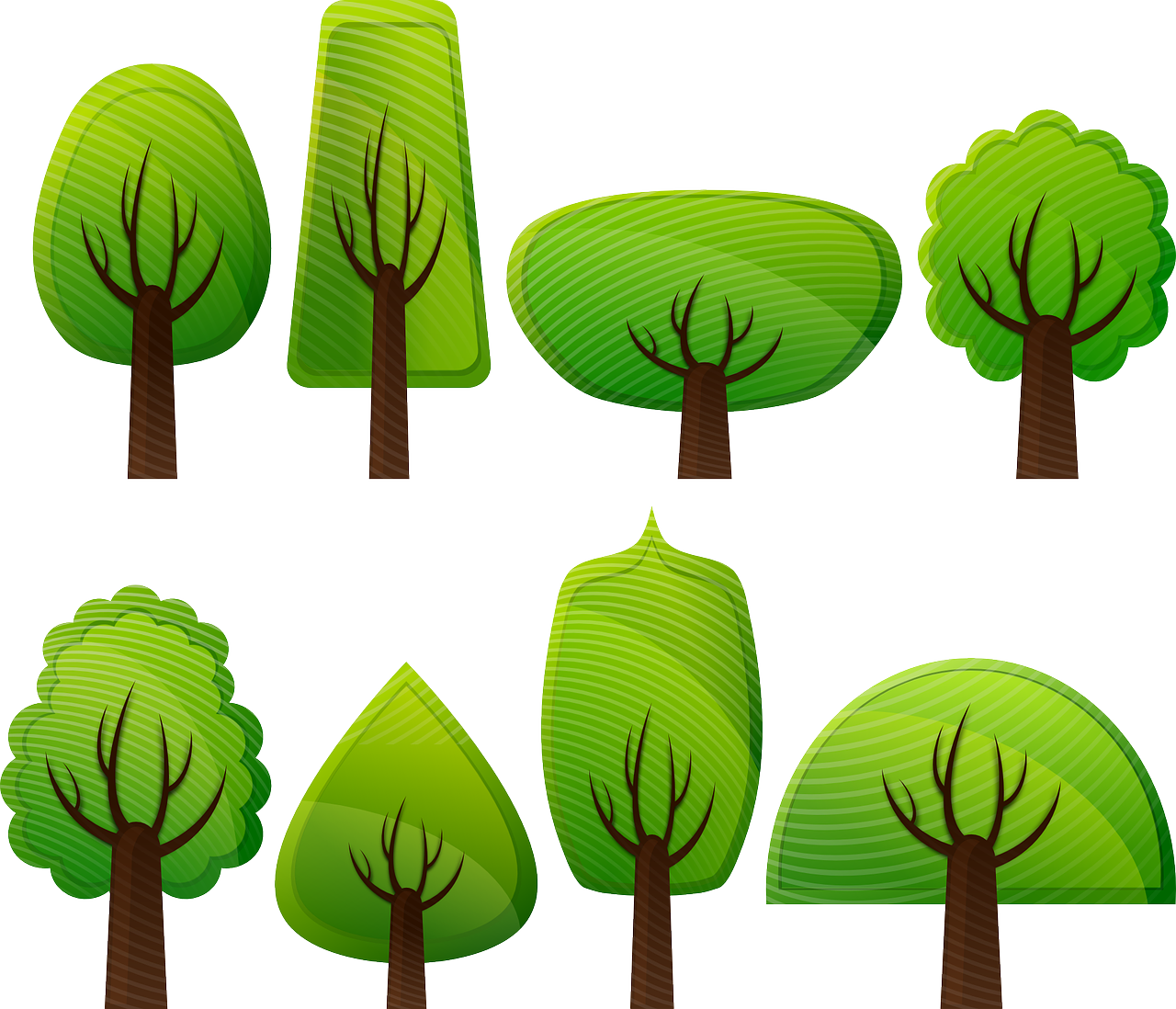 Giving Tree Clip Art (1280x1098)