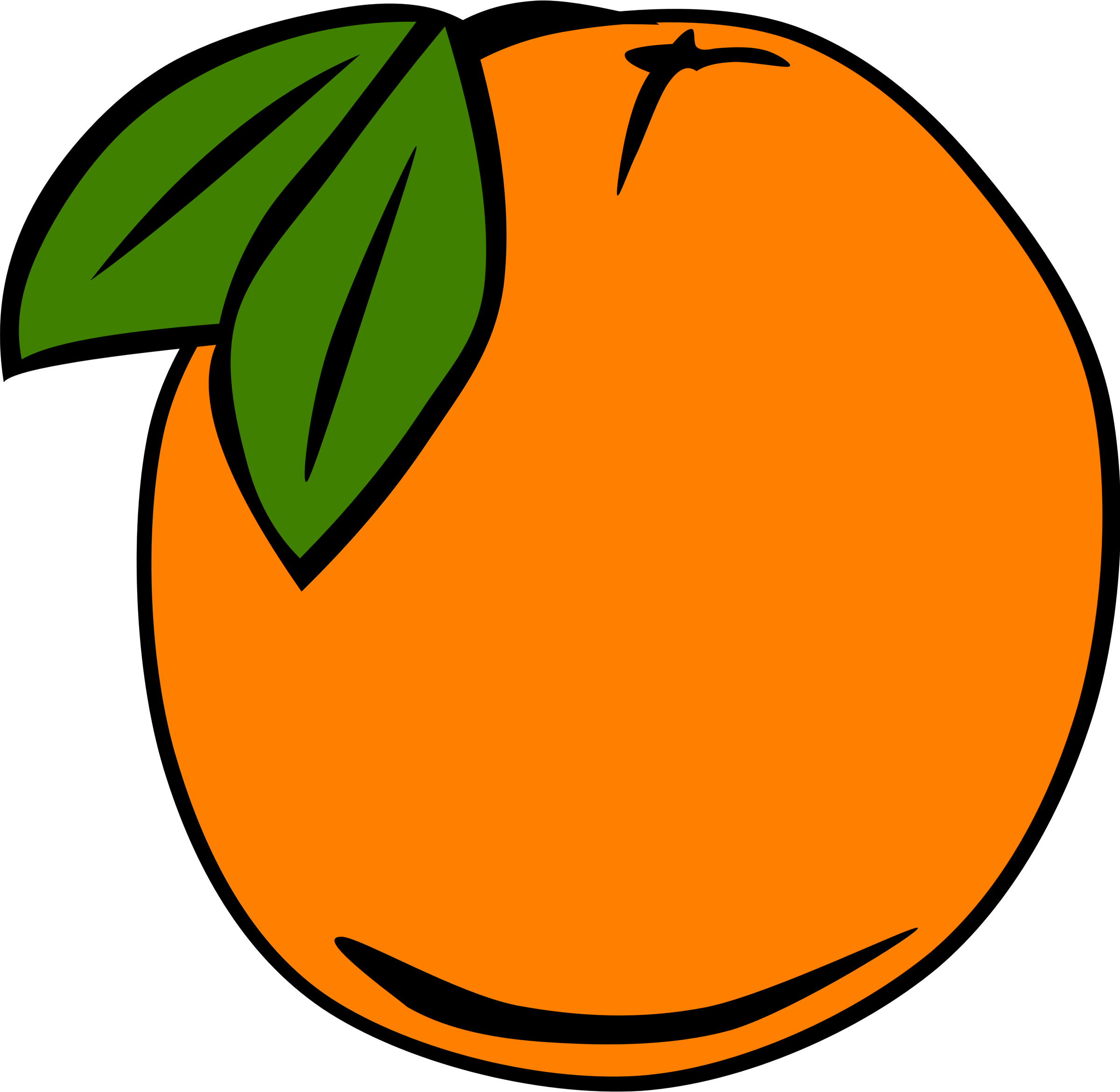 Orange Clipart (2400x2341)