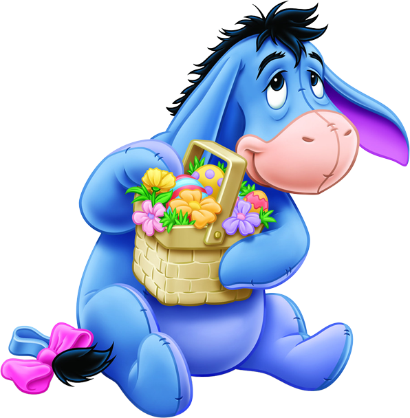 <<directly From Site>> Tiger And Pooh - Eeyore Easter (596x608)