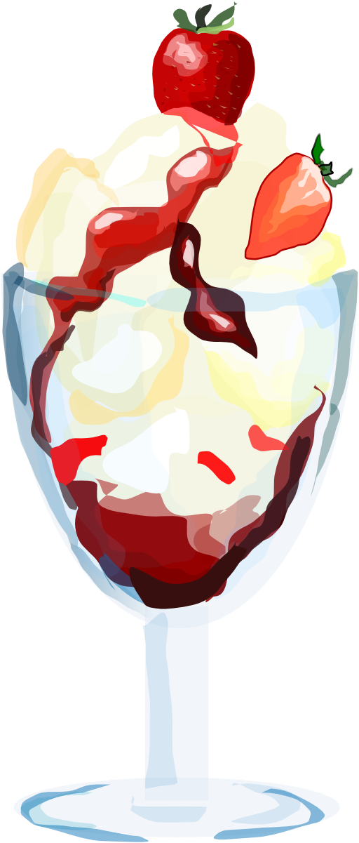 Free Pine Trees Silhouette, Download Free Clip Art, - Ice Cream Sundae Clipart Png (512x1201)