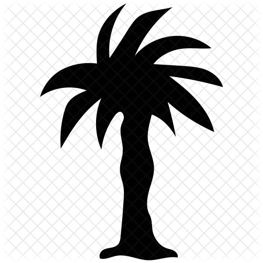 Tree Icon - Silhouette (512x512)