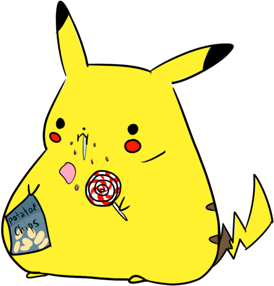 Fat Pikachu - Fat Pikachu (600x601)