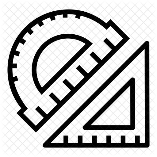 Geometry Icon - Protractor (512x512)