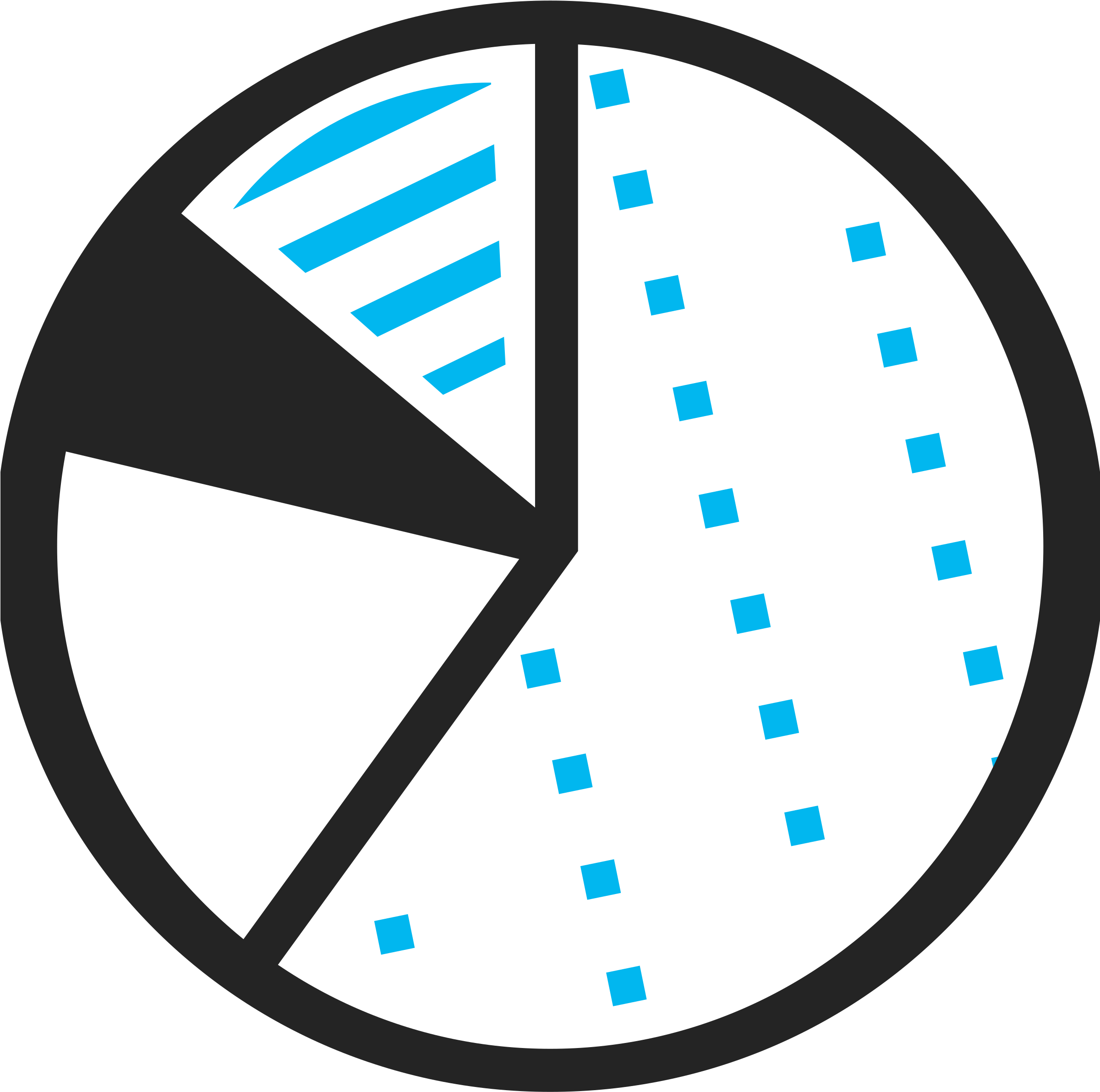 Big Image - Pie Chart Clip Art (2400x2400)