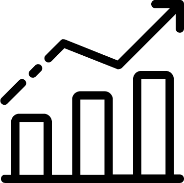 Bar Chart - Stats Icon (376x374)