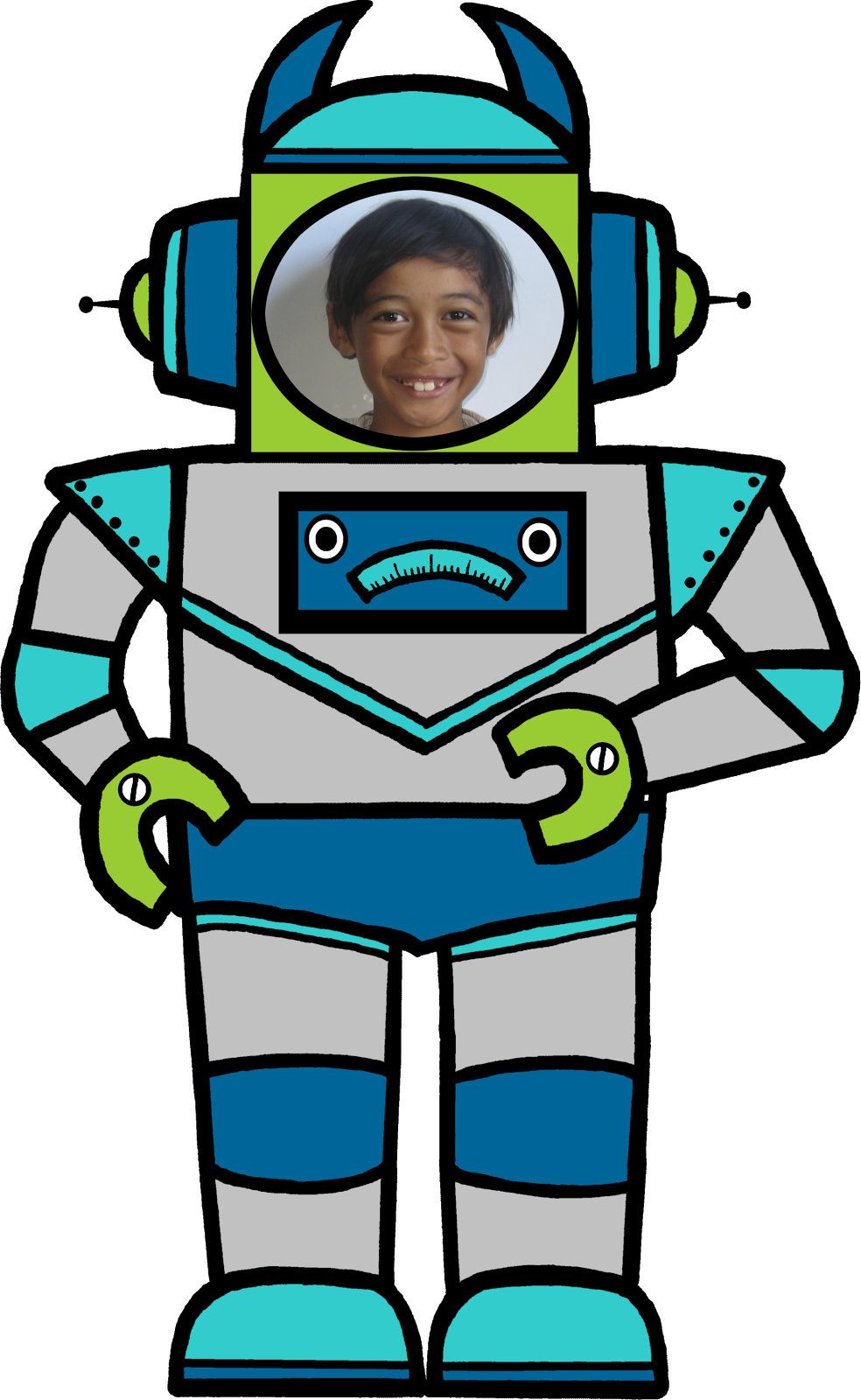 Here Is An Example - Clip Art (984x1600)