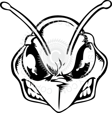 Quick Overview - Angry Bee Logo (358x361)