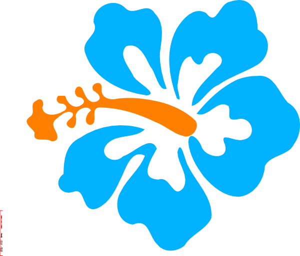 Hibiscus Clip Art (600x513)